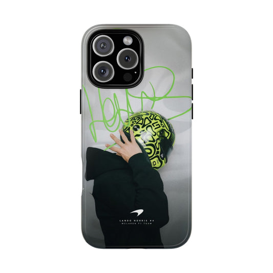 Lando Norris Signed Phone Case