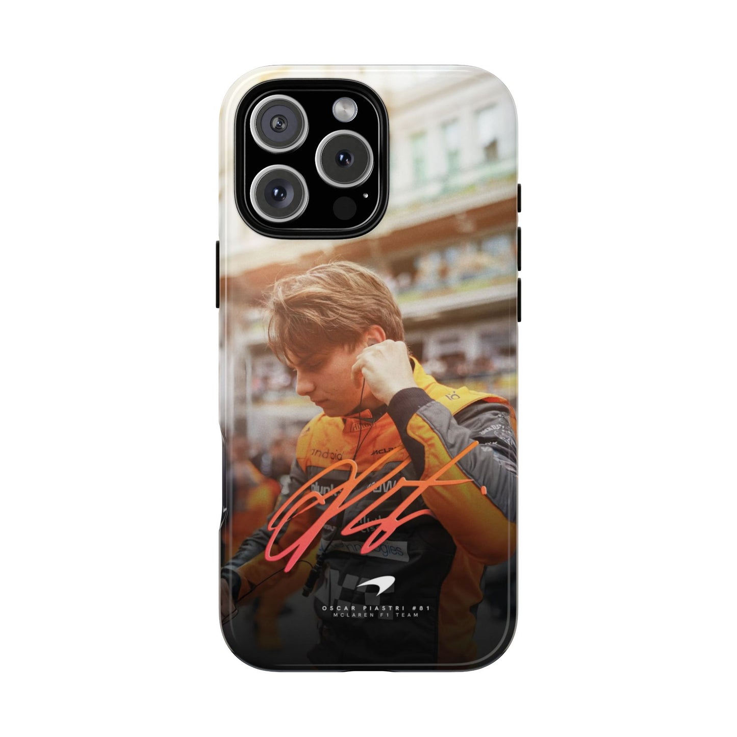 Oscar Piastri Signed Phone Case